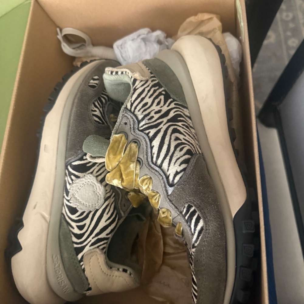 Satorisan Chacrona Metta Prem Zebra Sneakers size EU 40/US 8.5/JAP 25.5 - Picture 4 of 8